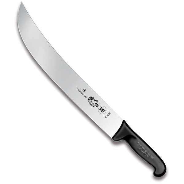 Swiss Army Brands Victorinox 41534 Kitchen Fibrox Pro Black Cimeter, 14In Blade VIC-5.7303.36 - main